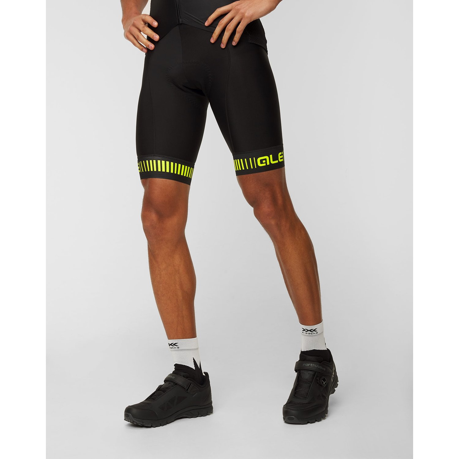 Spodenki Rowerowe Męskie Ale Cycling Strada