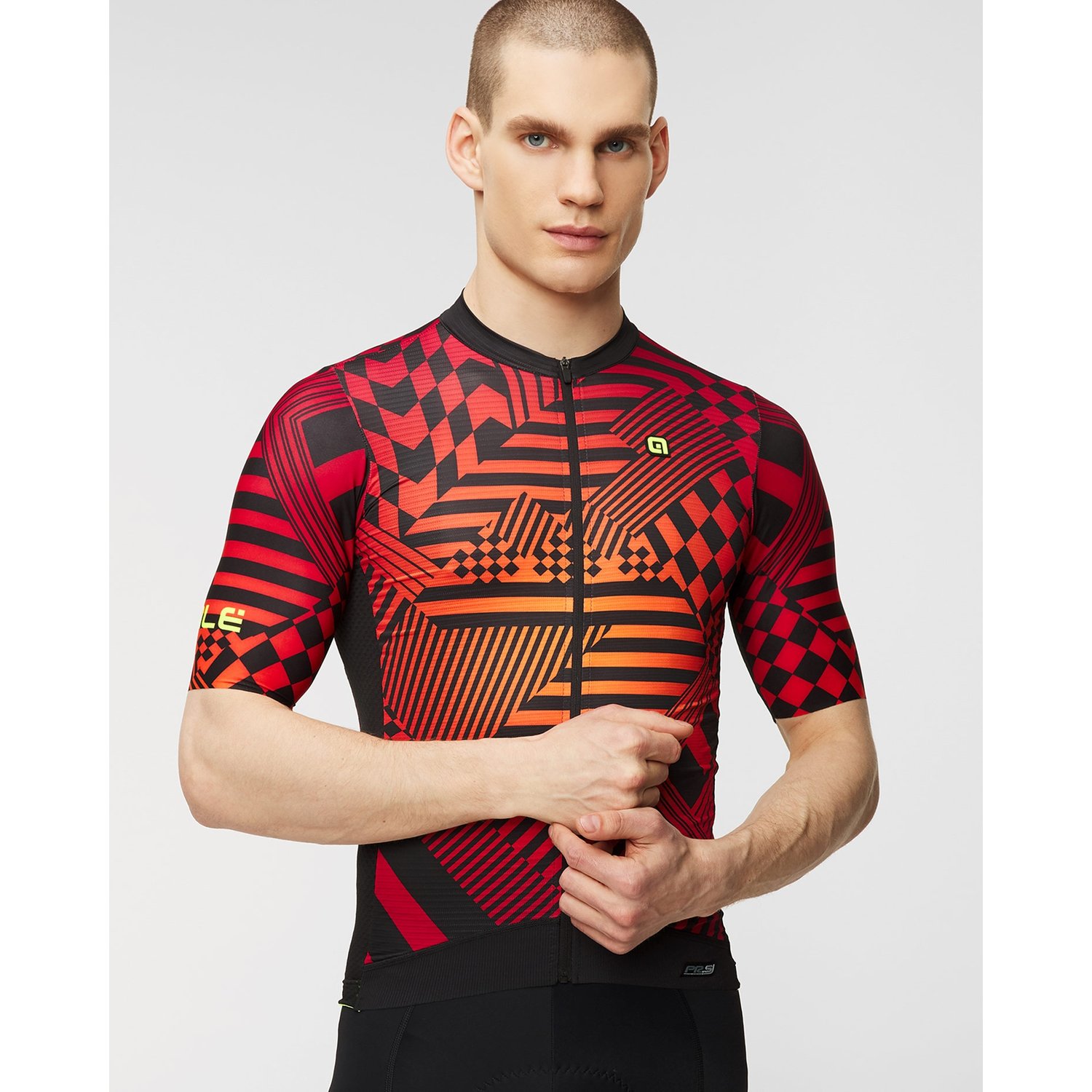 Koszulka Rowerowa Ale Cycling Checker
