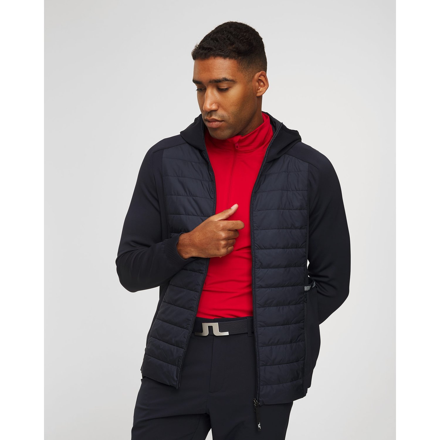 Kurtka Hybrydowa J.lindeberg Kenny Hybrid Hood