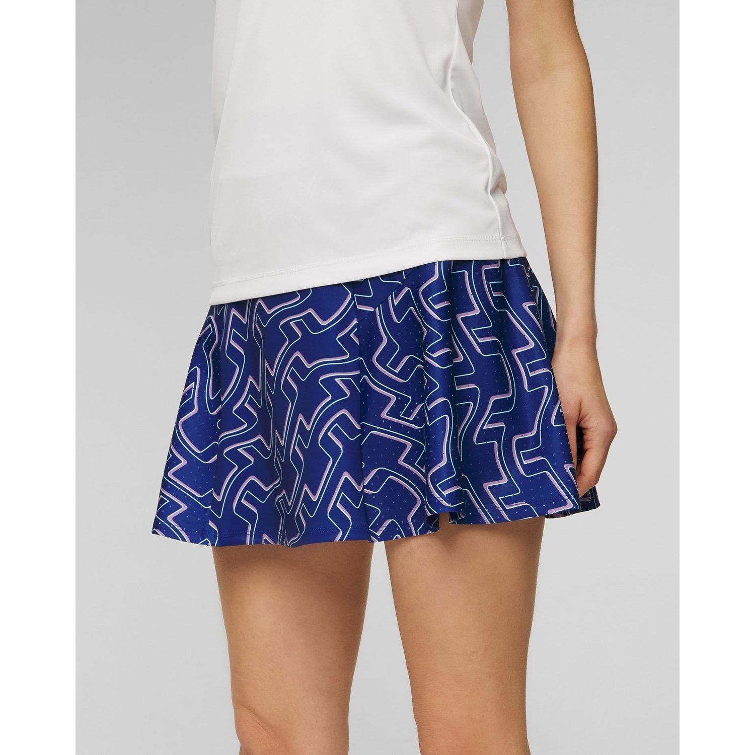 Niebieska Spódniczka Sportowa Damska J.lindeberg Jane Print