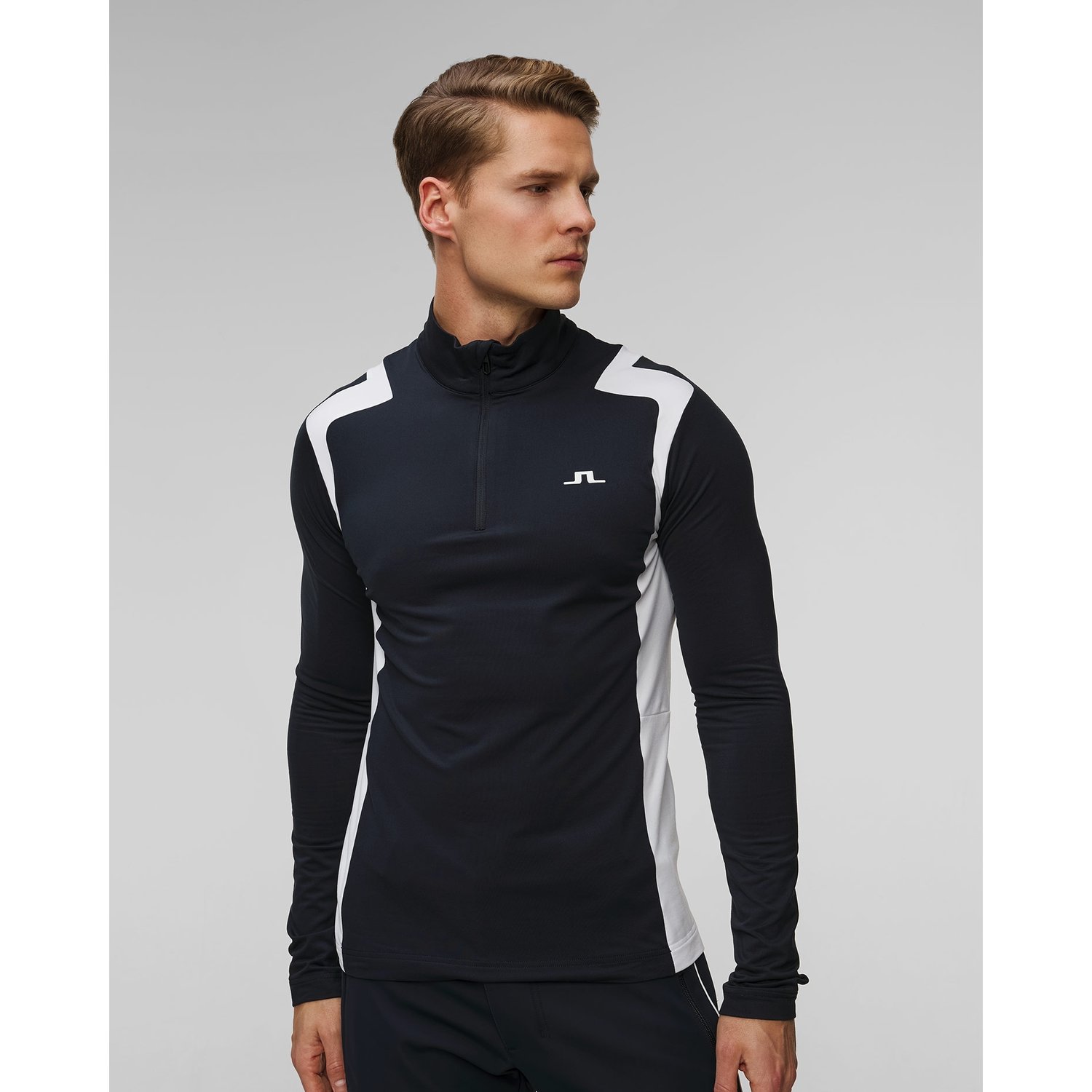 Granatowa Bluza Męska J.lindeberg Lukas