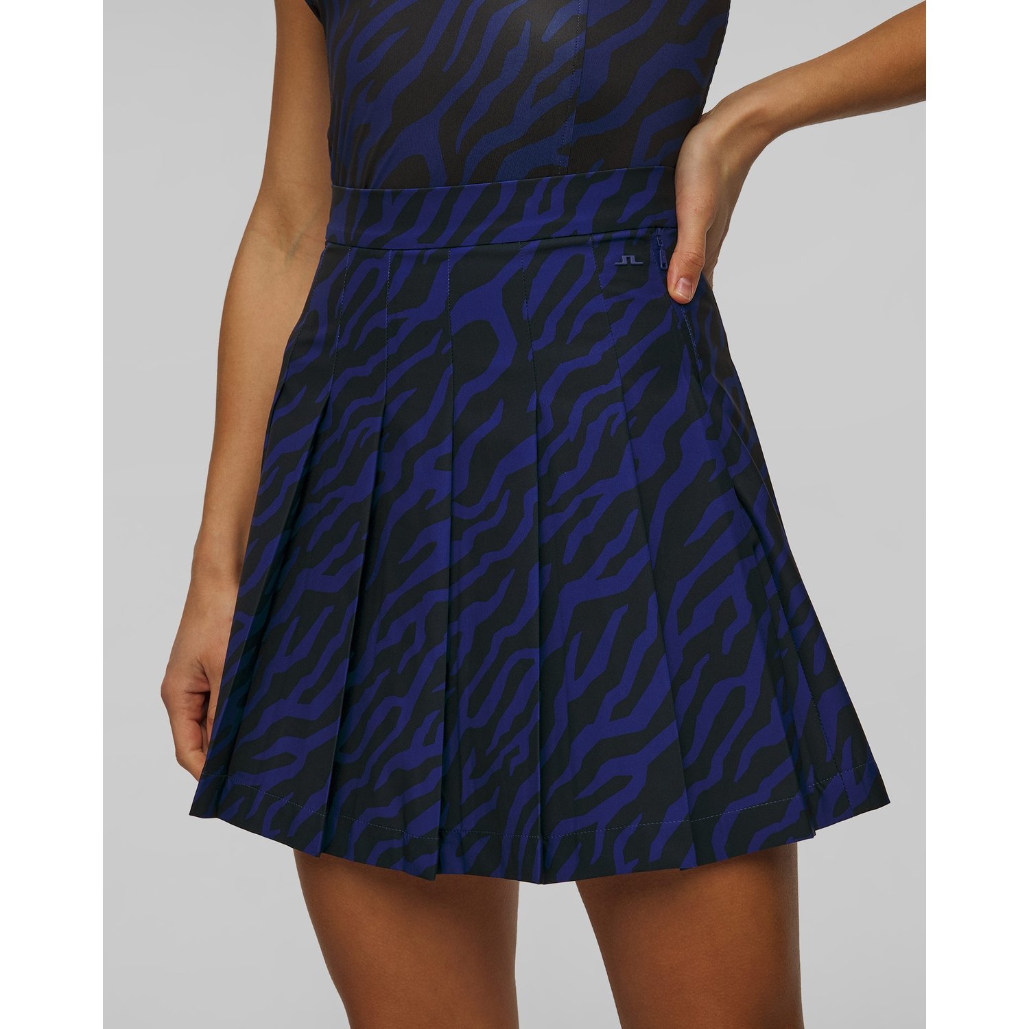 Spódniczka Damska J.lindeberg Adina Print Skirt Granatowo-czarna
