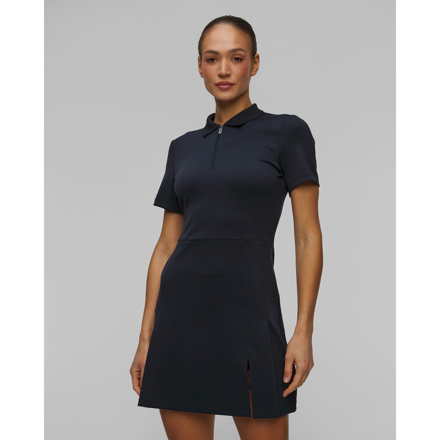 Sukienka Techniczna Damska J.lindeberg Kanai Dress Granatowa