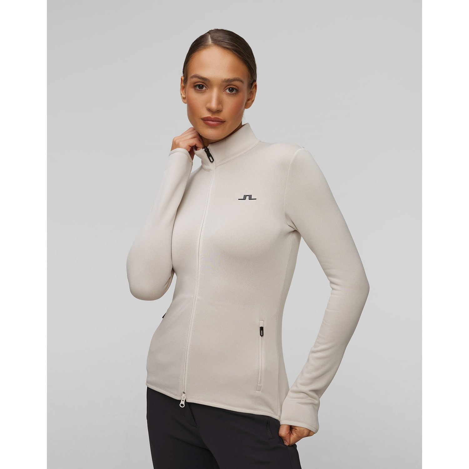 Beżowa Bluza Damska J.lindeberg Milly