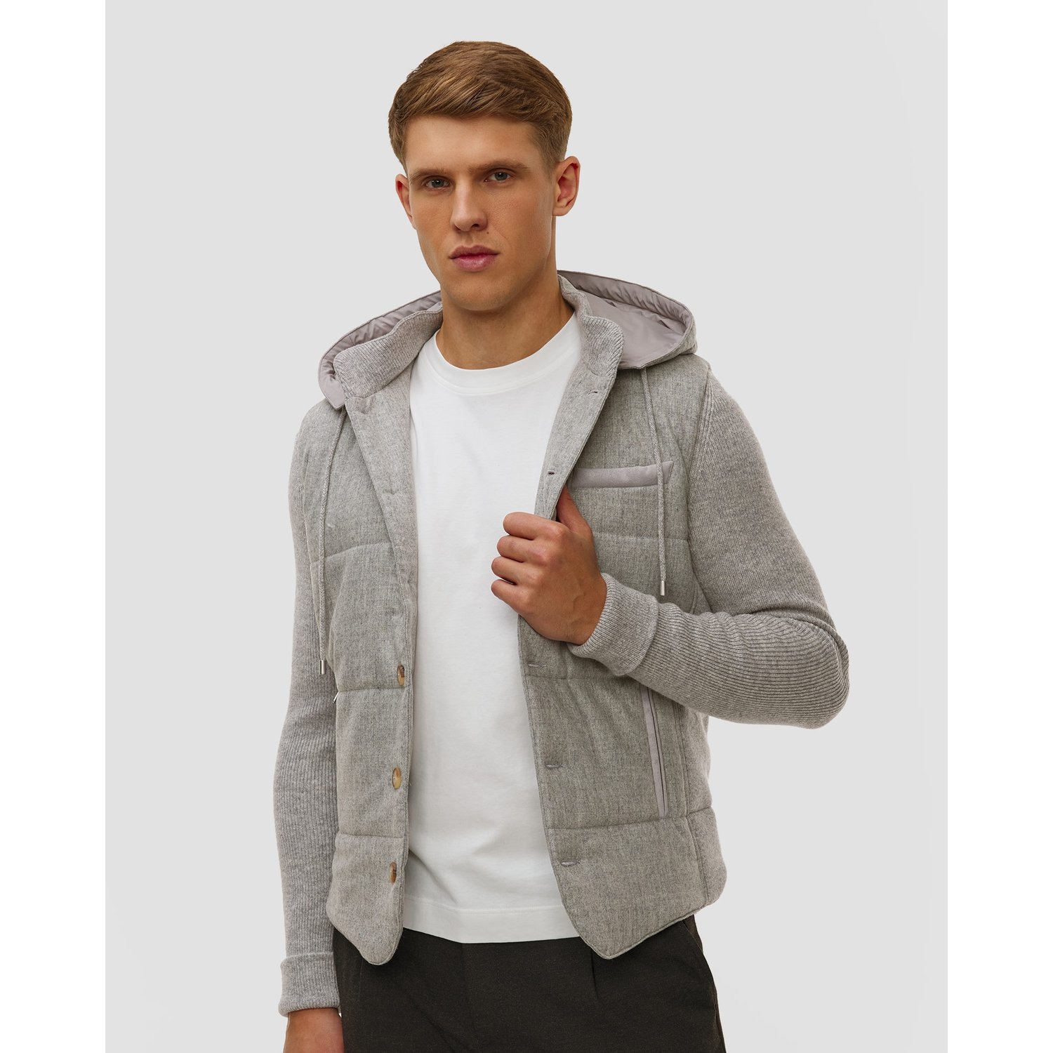 Kurtka Wełniana Męska Gran Sasso