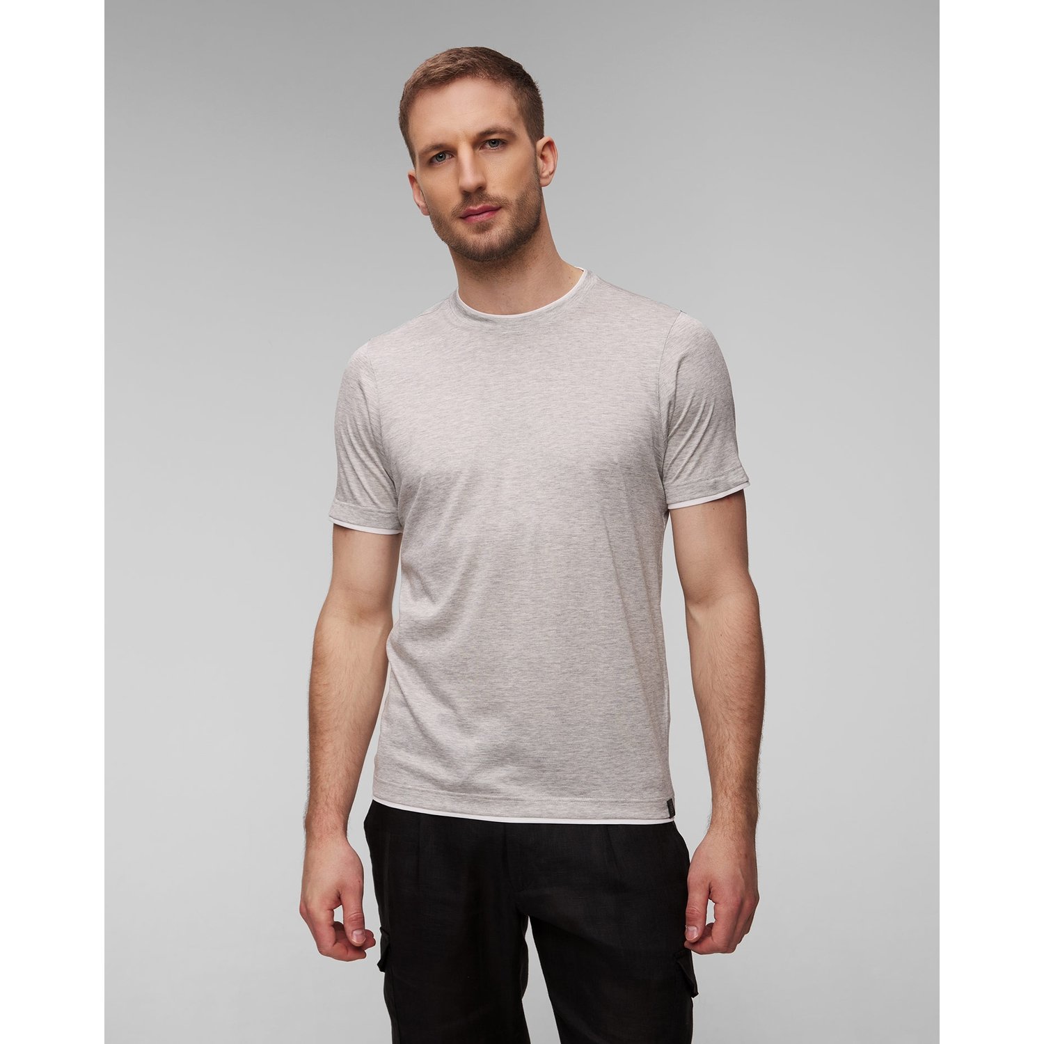 T-shirt Jedwabny Gran Sasso