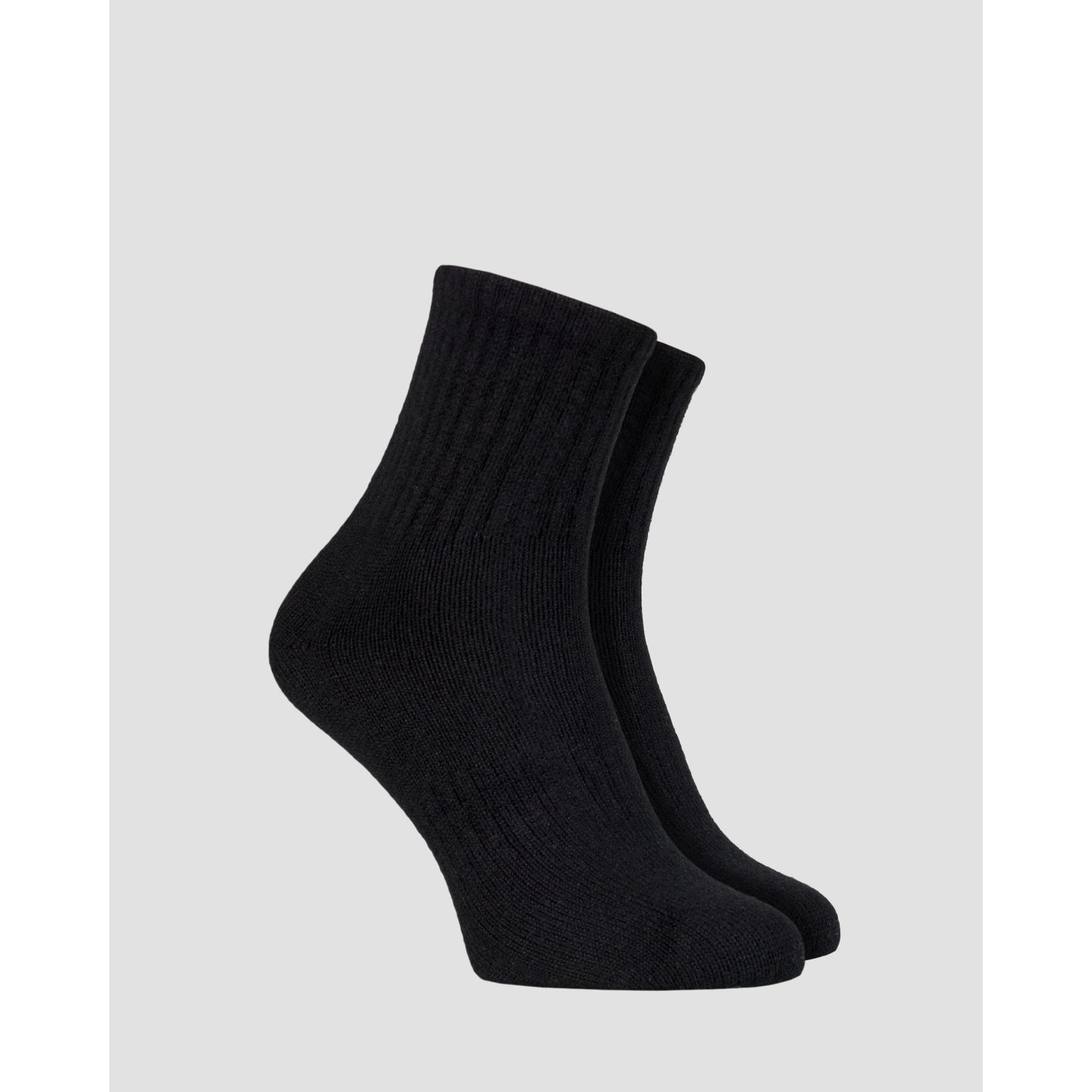 Czarne Skarpetki Z Kaszmiru Damskie Kujten Socks