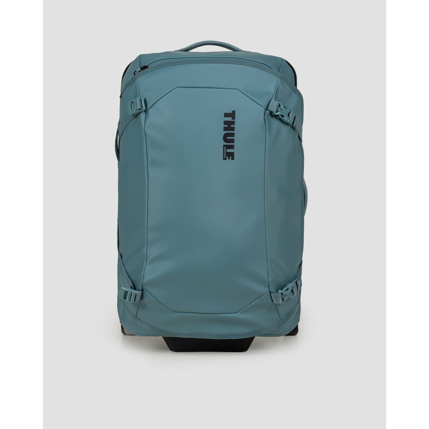 Szaro-niebieska Torba Na Kółkach Thule Chasm Carry On Wheeled Duffel Bag 40l