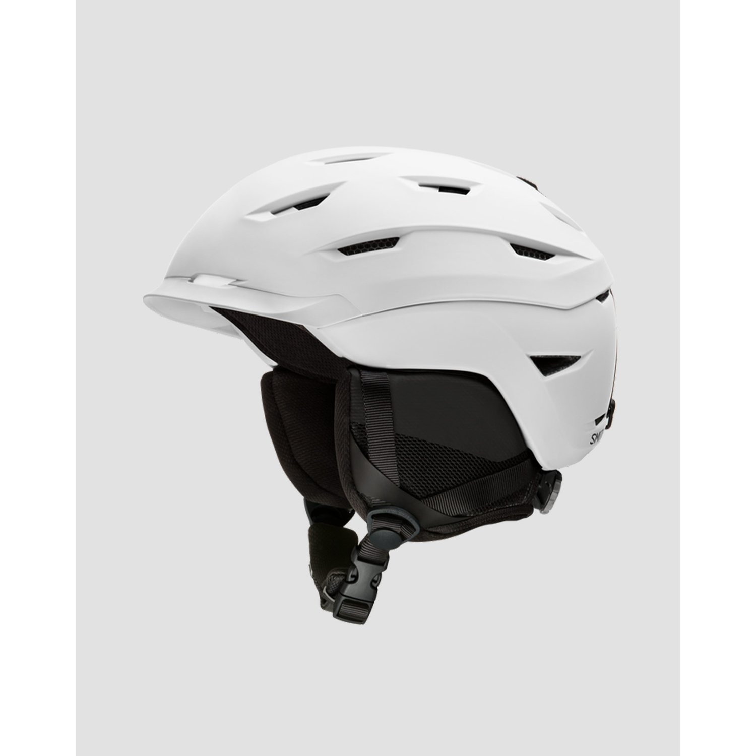 Biały Kask Narciarski Smith Level Mips