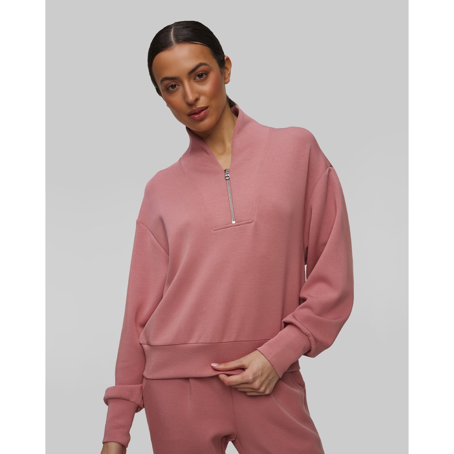 Różowa Bluza Damska Varley Davidson Sweat