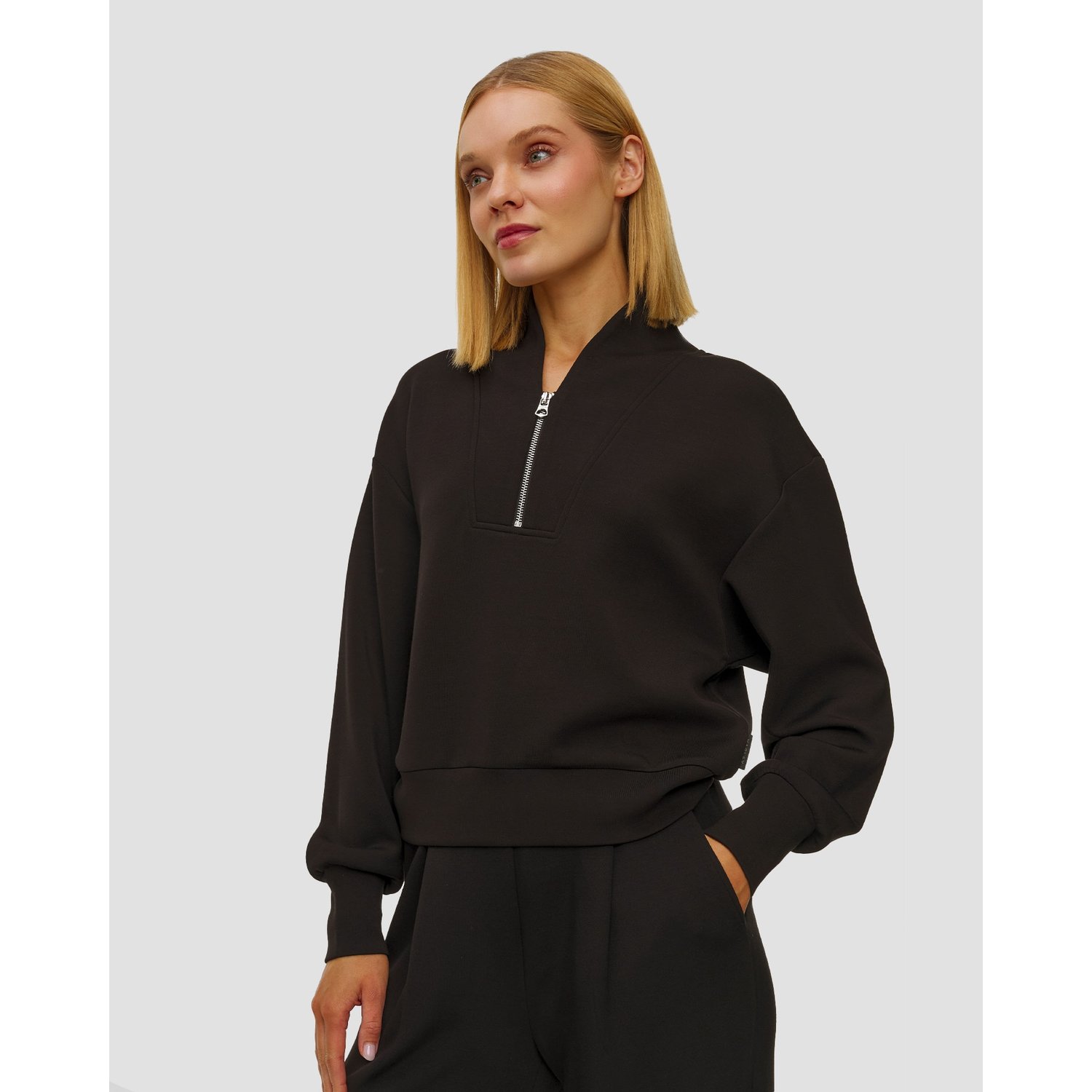 Czarna bluza damska Varley Davidson Sweat