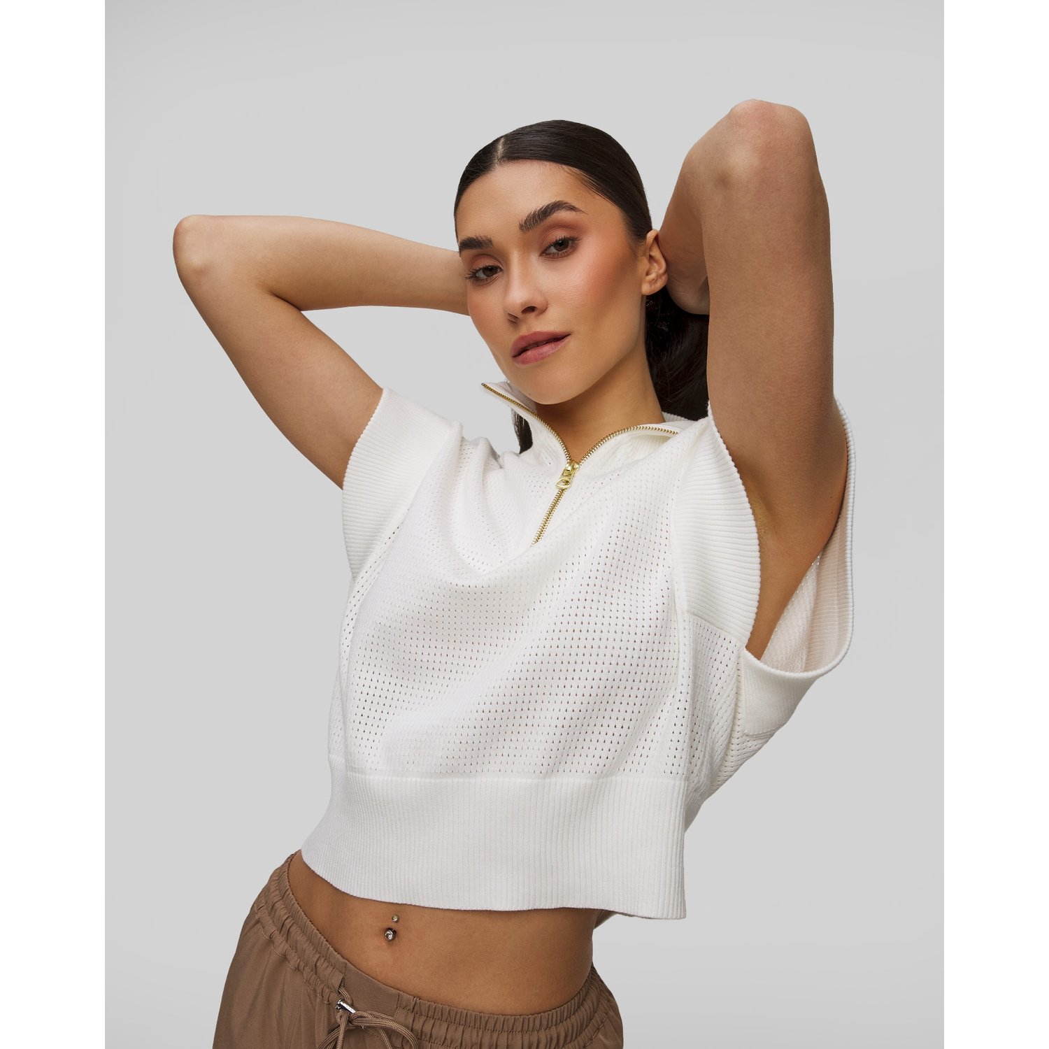 Bluza Varley Fulton Cropped Knit