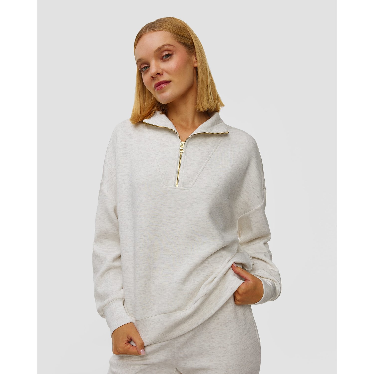 Bluza Varley Hawley Half Zip Sweat