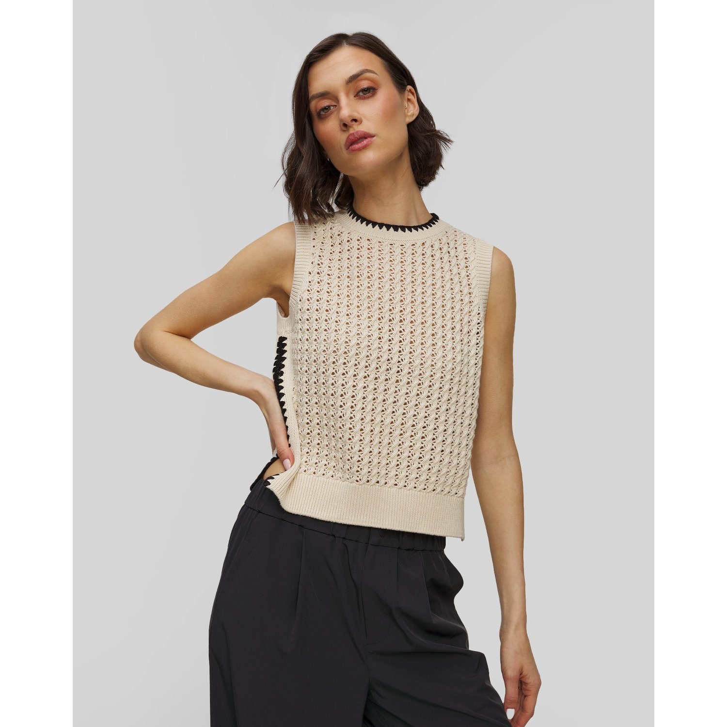 Kamizelka Dzianinowa Damska Varley Delaney Knit Vest