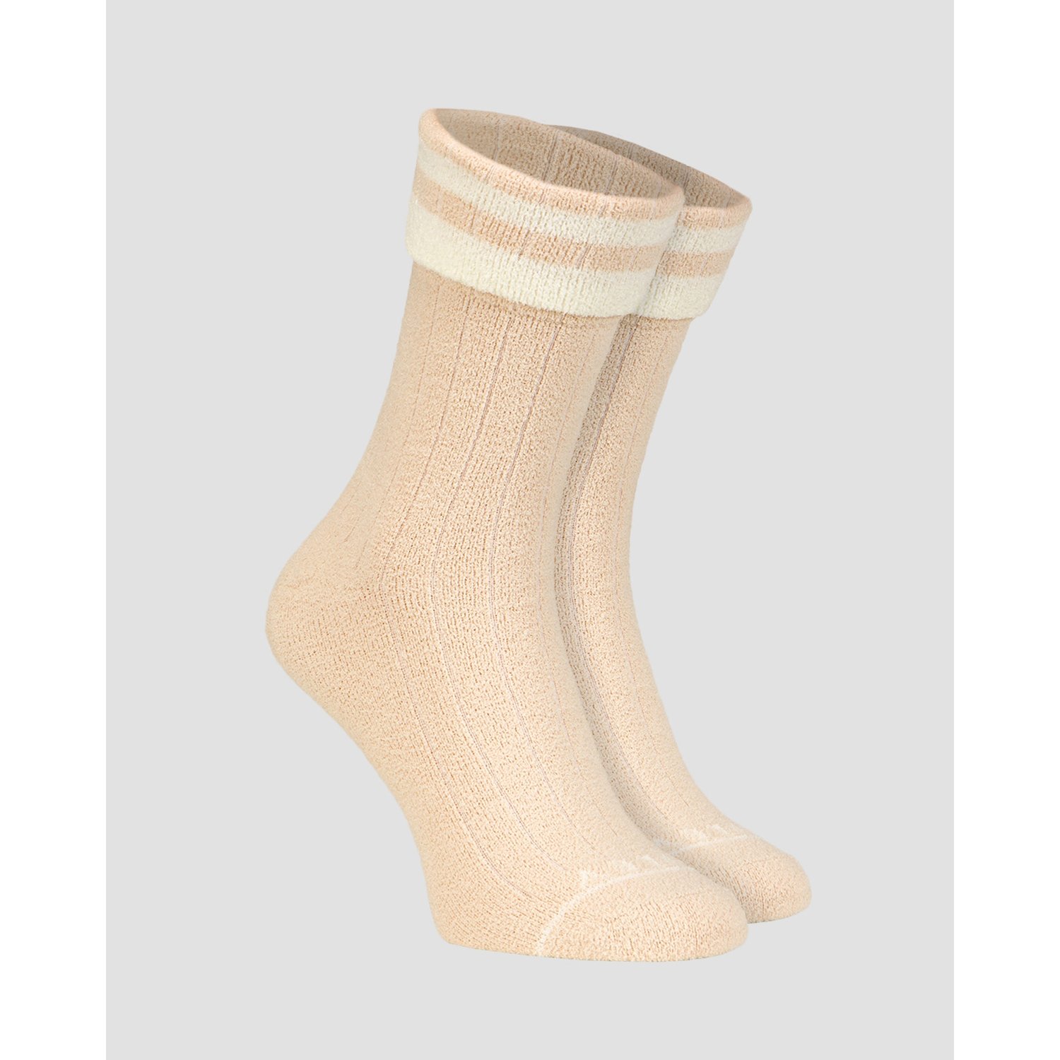 Beżowe Skarpety Damskie Varley Preston Sock