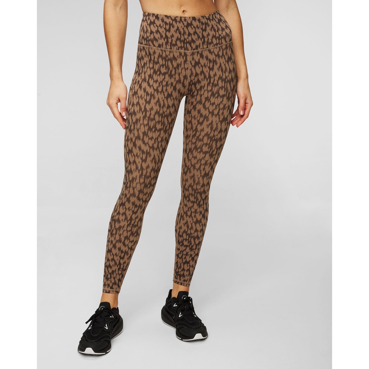 Brązowe Leginsy Damskie Varley Form High Legging 25