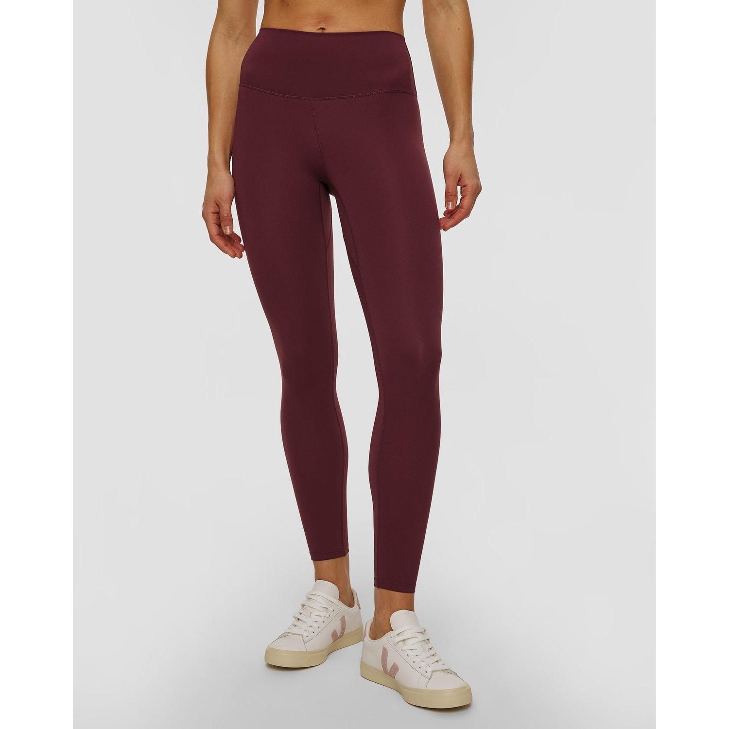 Burgundowe Legginsy Damskie Varley Freesoft High Rise Legging 25