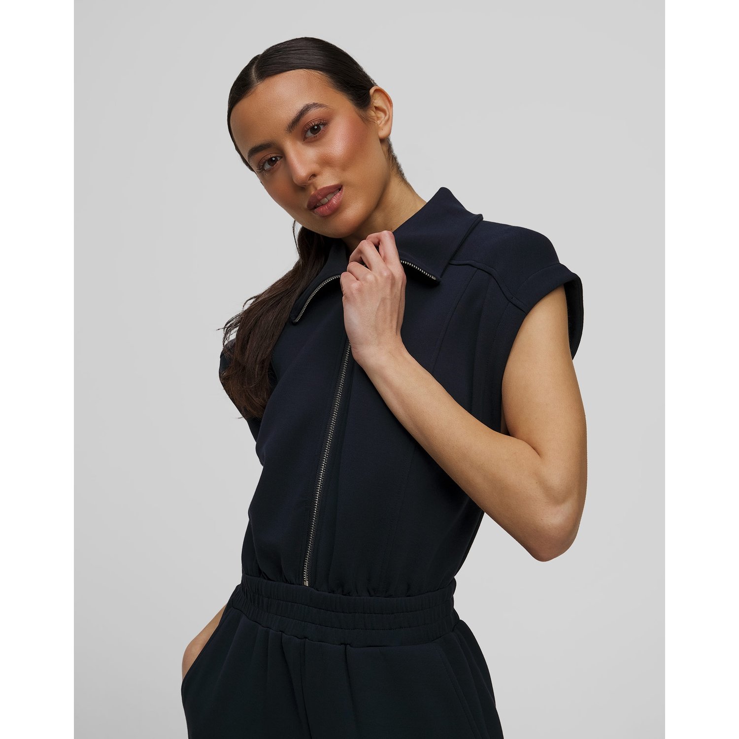 Granatowy Kombinezon Damski Varley Monica Jumpsuit