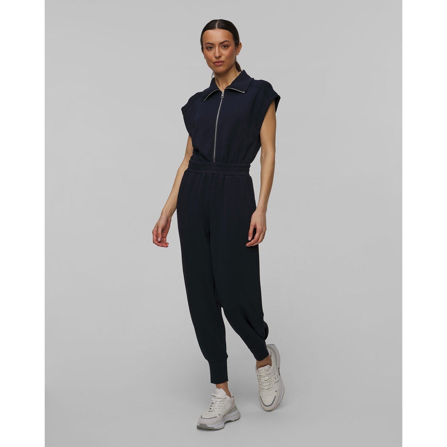 Granatowy Kombinezon Damski Varley Monica Jumpsuit
