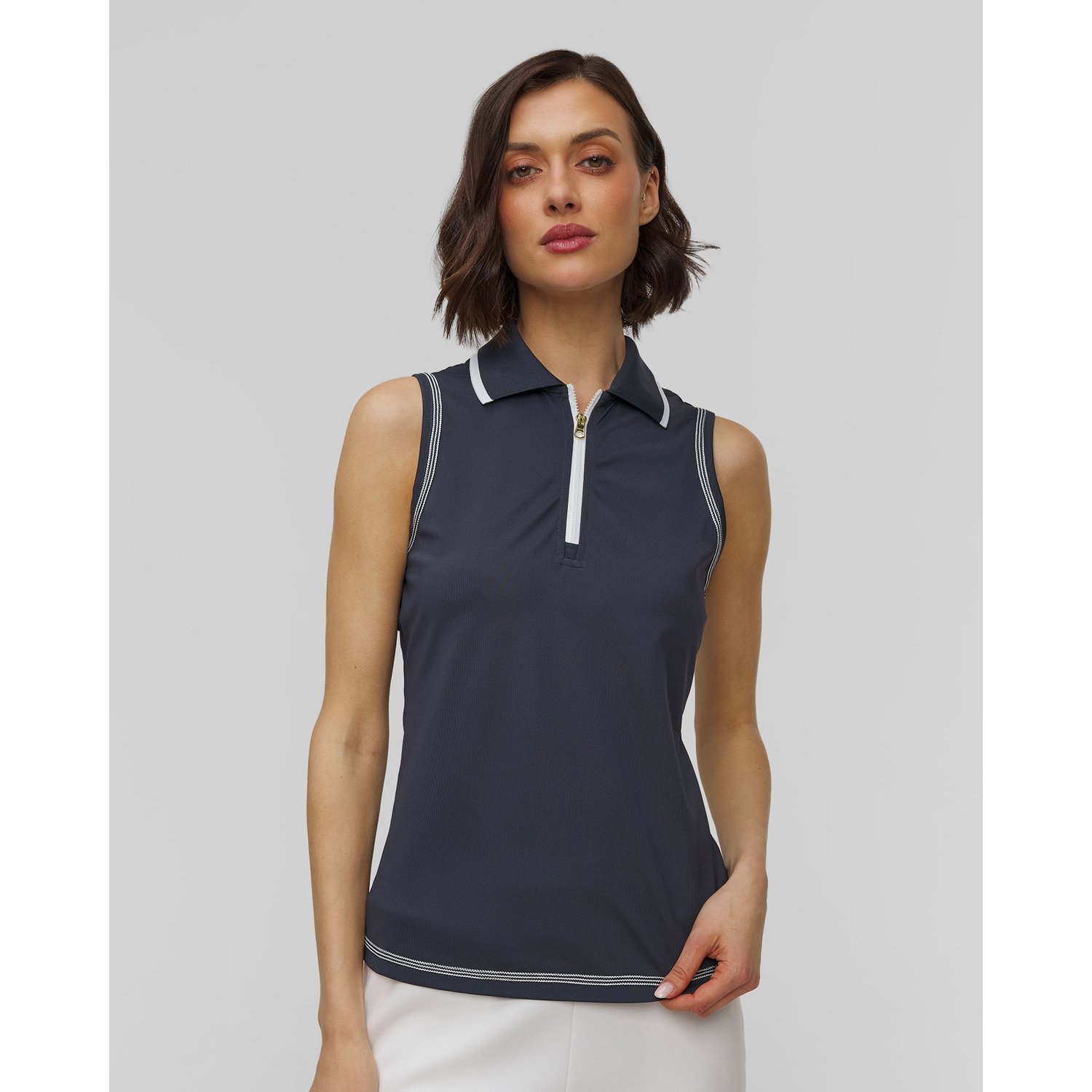 Granatowy Top Damski Varley Cammie Performance Tank