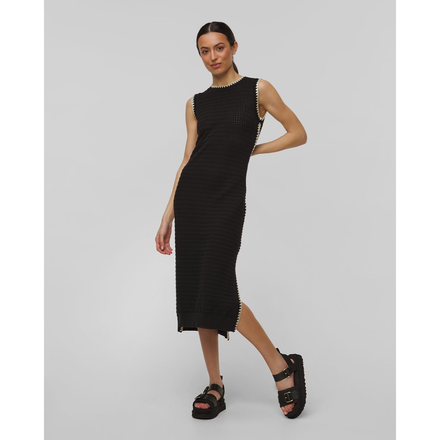 Sukienka Dzianinowa Damska Varley Dwight Tank Knit Dress