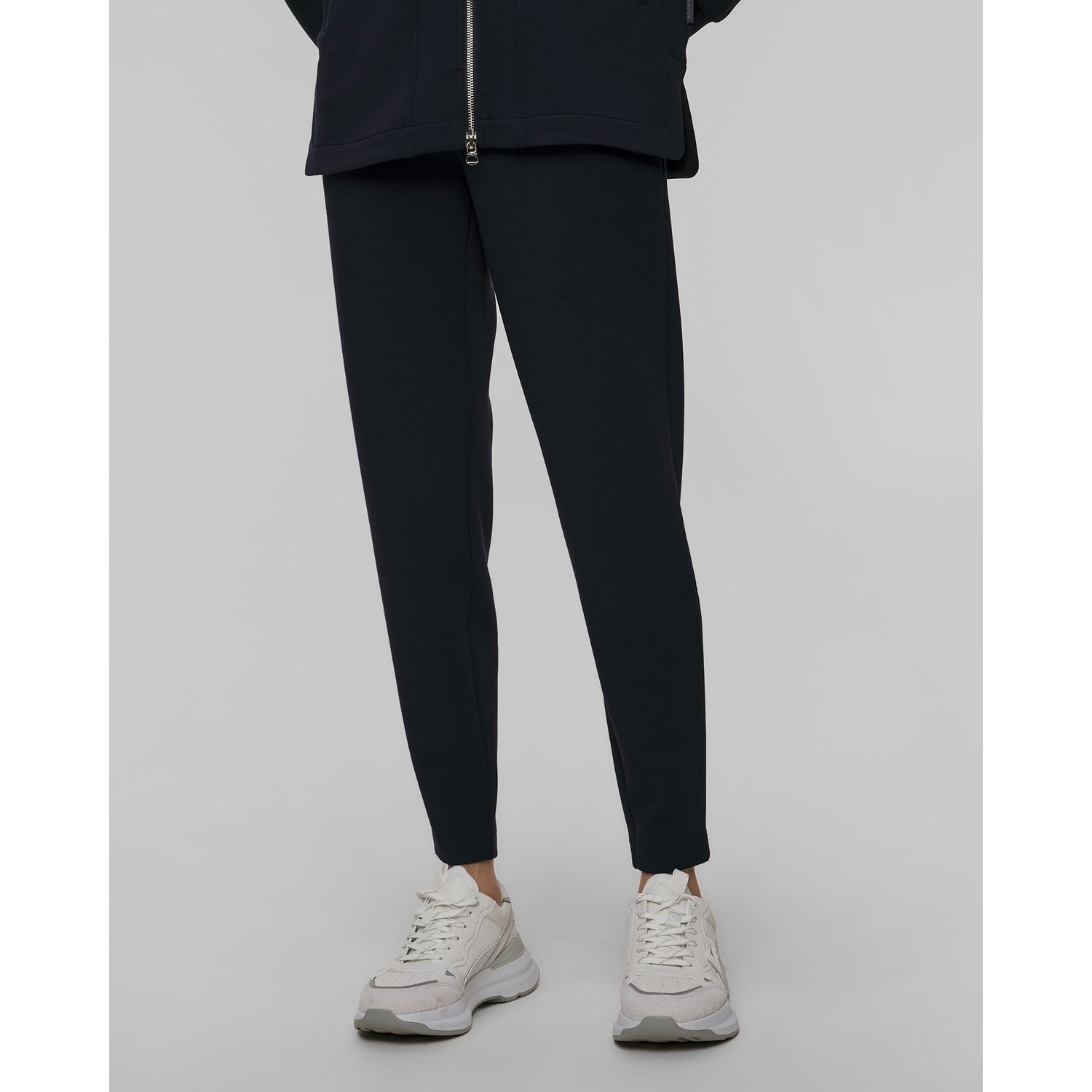 Granatowe Spodnie Dresowe Damskie Varley The Slim Pant 27.5