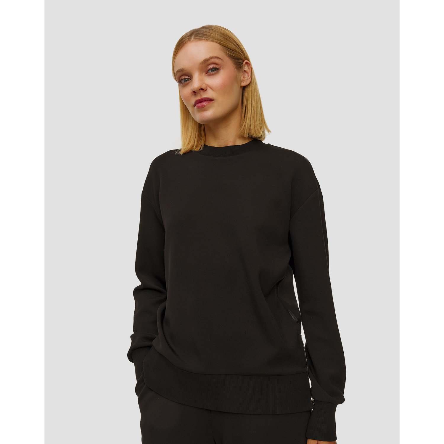 Czarna Bluza Damska Varley Gabriella Sweat