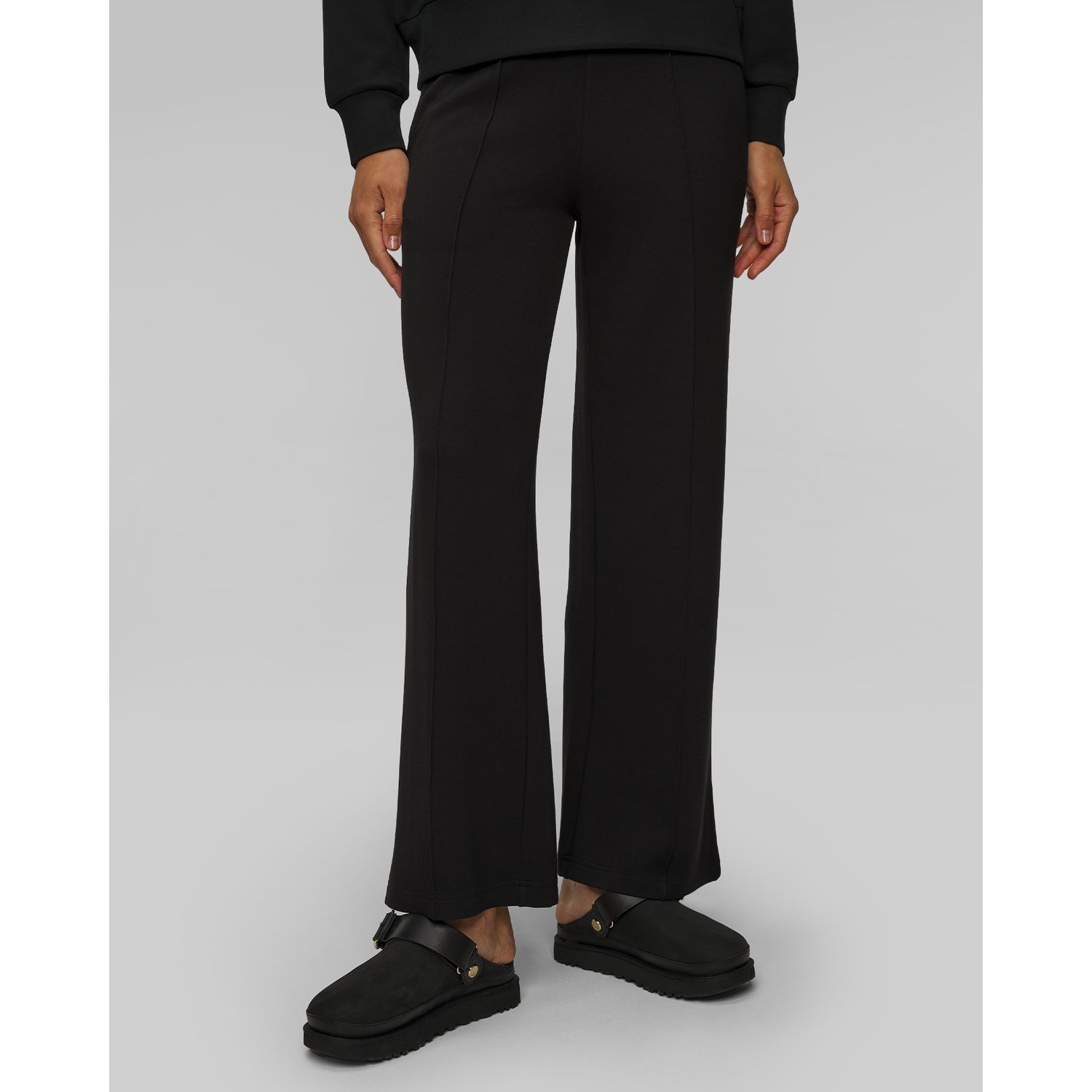 Czarne Spodnie Damskie Varley The Wide Leg Pant 30