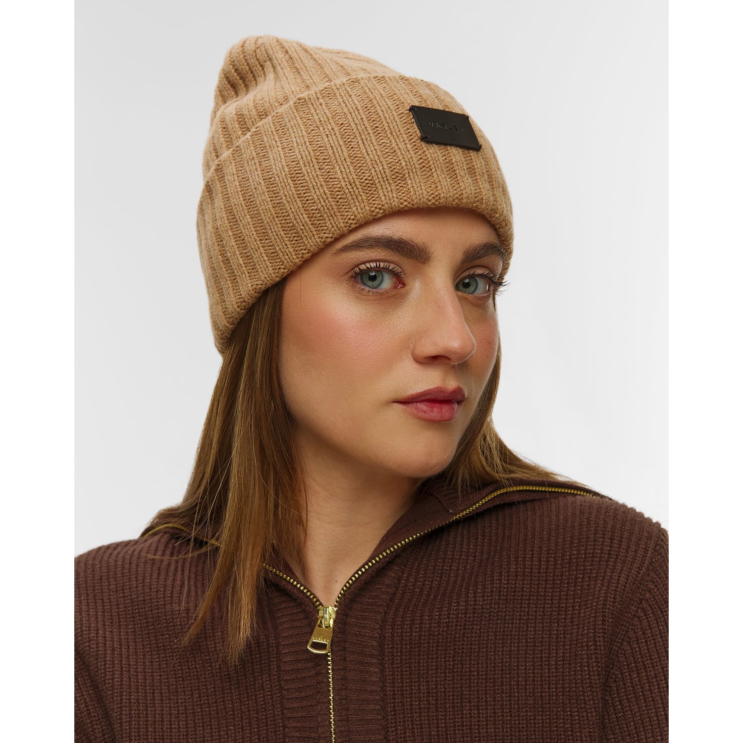 Wełniana Czapka Damska Varley Elva Chunky Rib Beanie