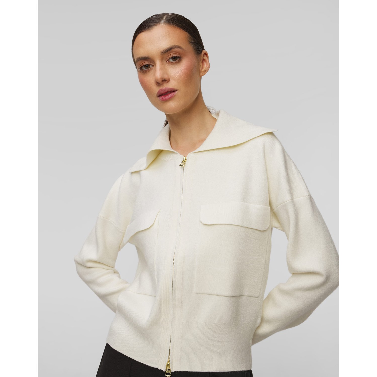 Kurtka Dzianinowa Damska Varley Felise Relaxed Knit Jacket