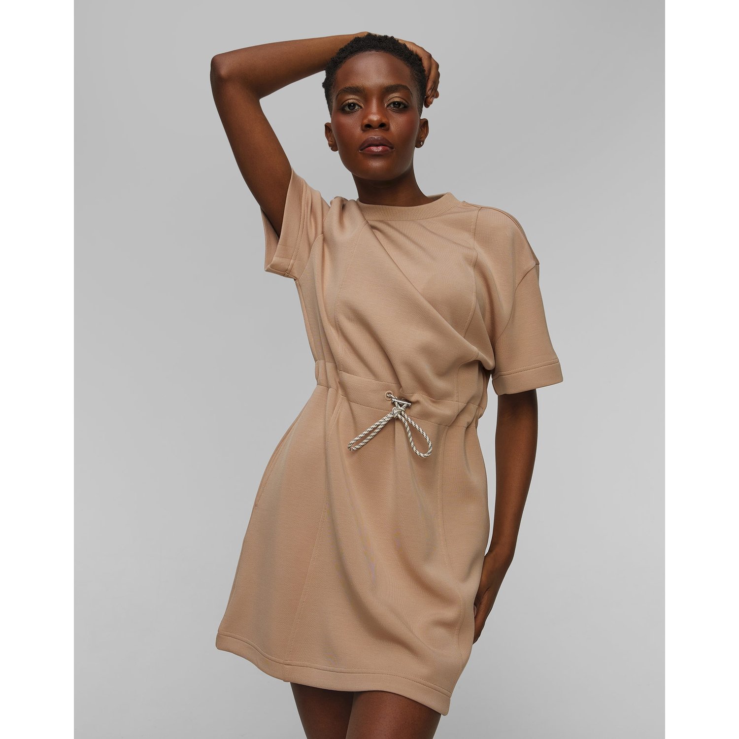 Brązowa Sukienka Damska Varley Maple Dress 2.0