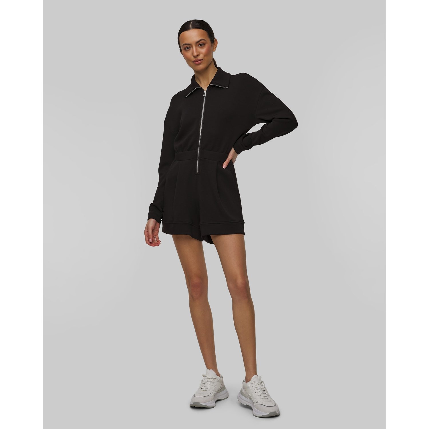 Czarny Kombinezon Damski Varley Annika Playsuit