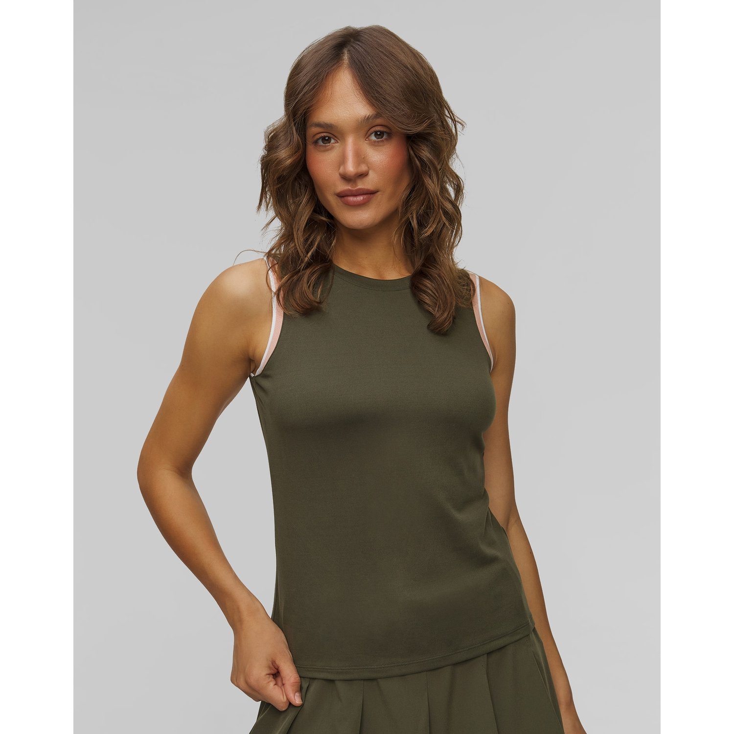 Koszulka Khaki Damska Varley Arton Performance Tank