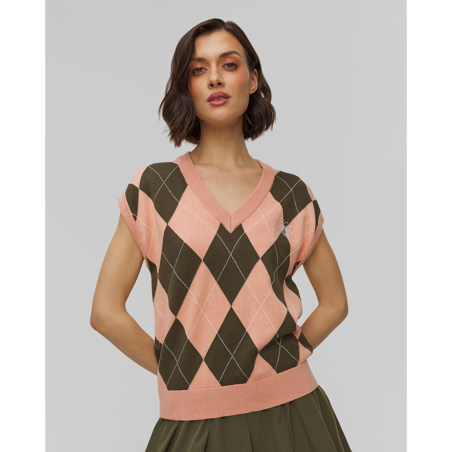 Kamizelka Damska Varley Avika Argyle Vest
