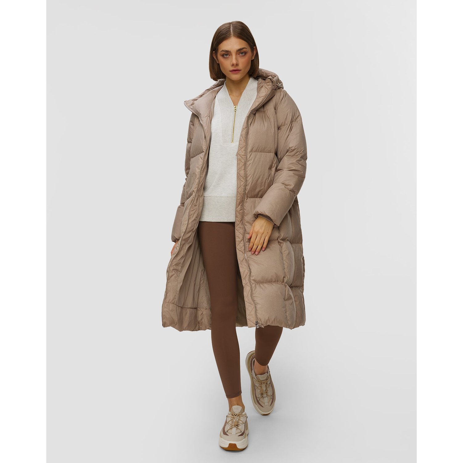 Płaszcz Puchowy Damski Varley Katya Long Down Puffer