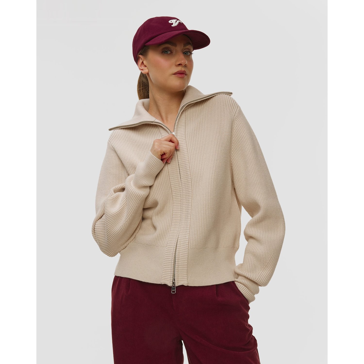Kurtka Dzianinowa Damska Varley Enrico Knit Jacket
