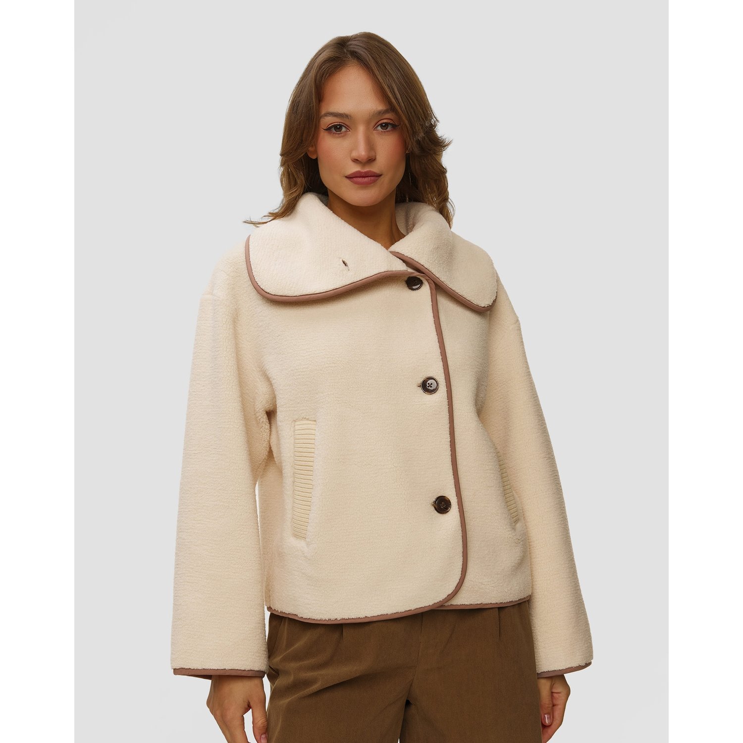 Kurtka Damska Varley Romane Boxy Sherpa Jacket