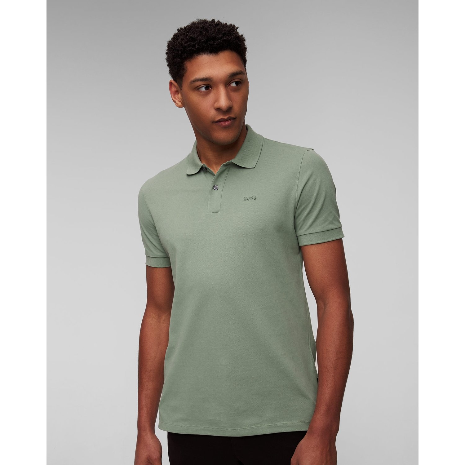 Zielona Koszulka Polo Męska Hugo Boss Pallas