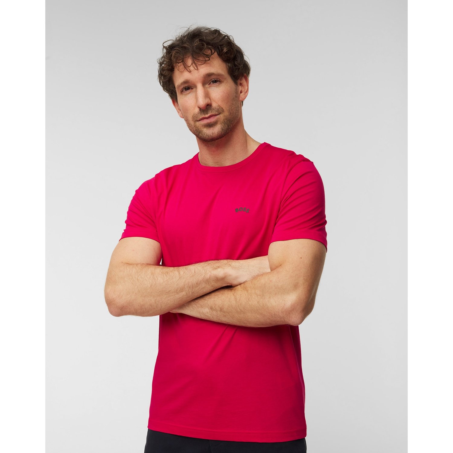 T-shirt Boss Tee Curved