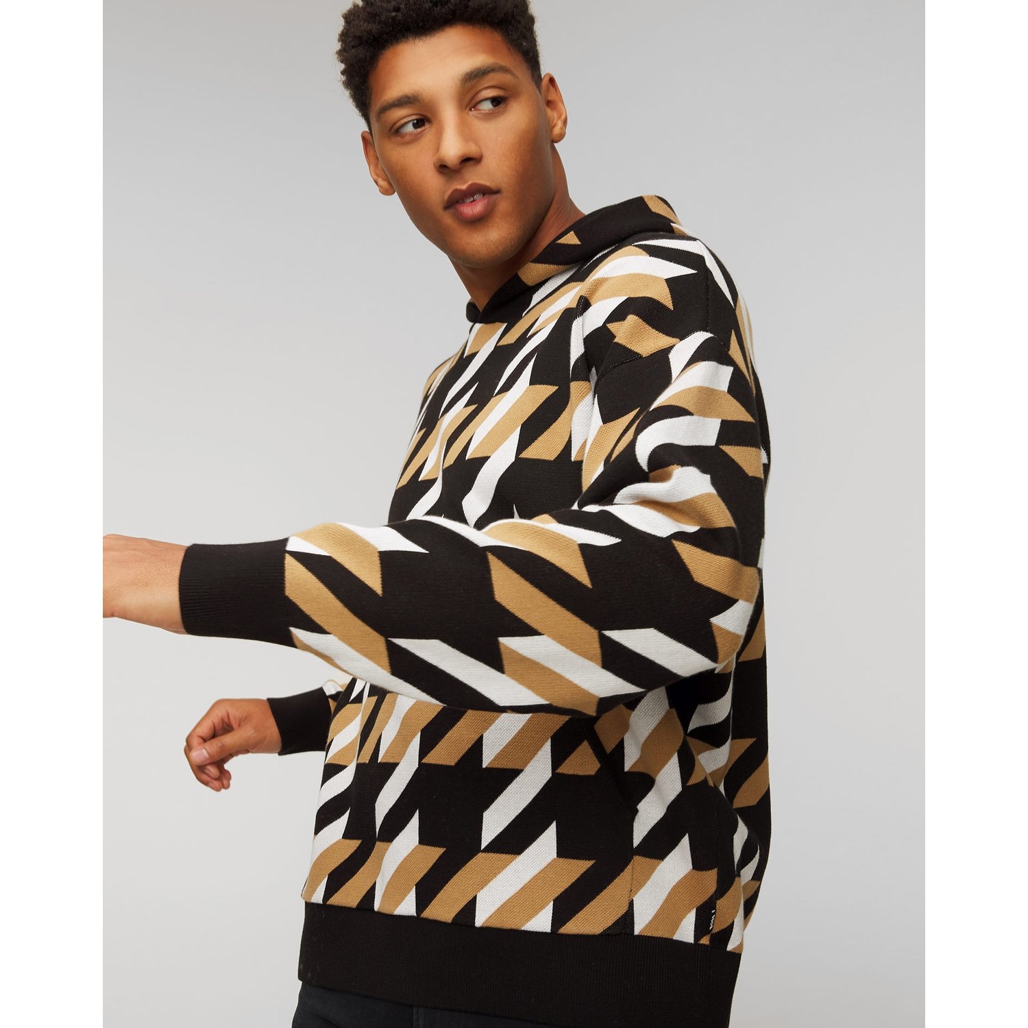 Sweter Z Kapturem Męski Hugo Boss Ofondo