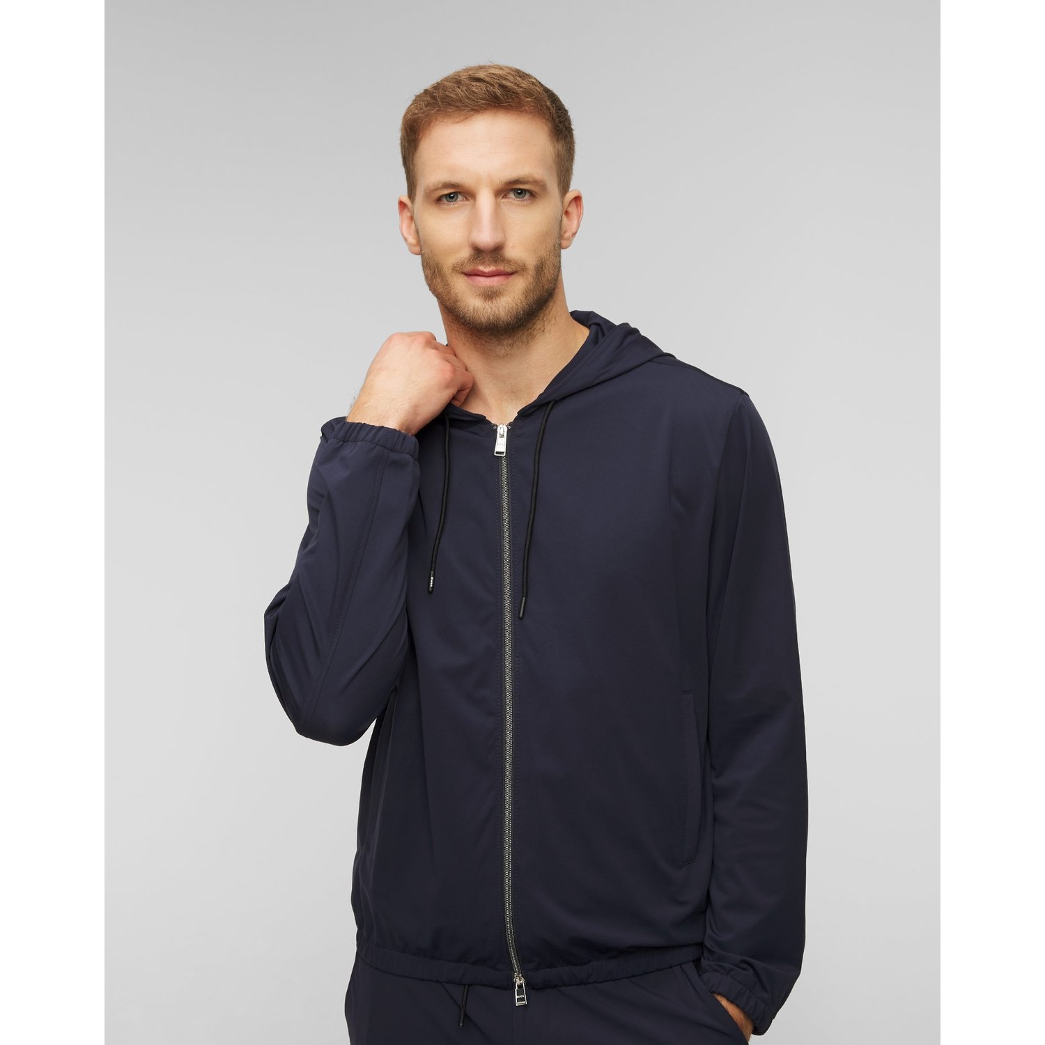 Granatowa Bluza Męska Hugo Boss P Hanry J Hd
