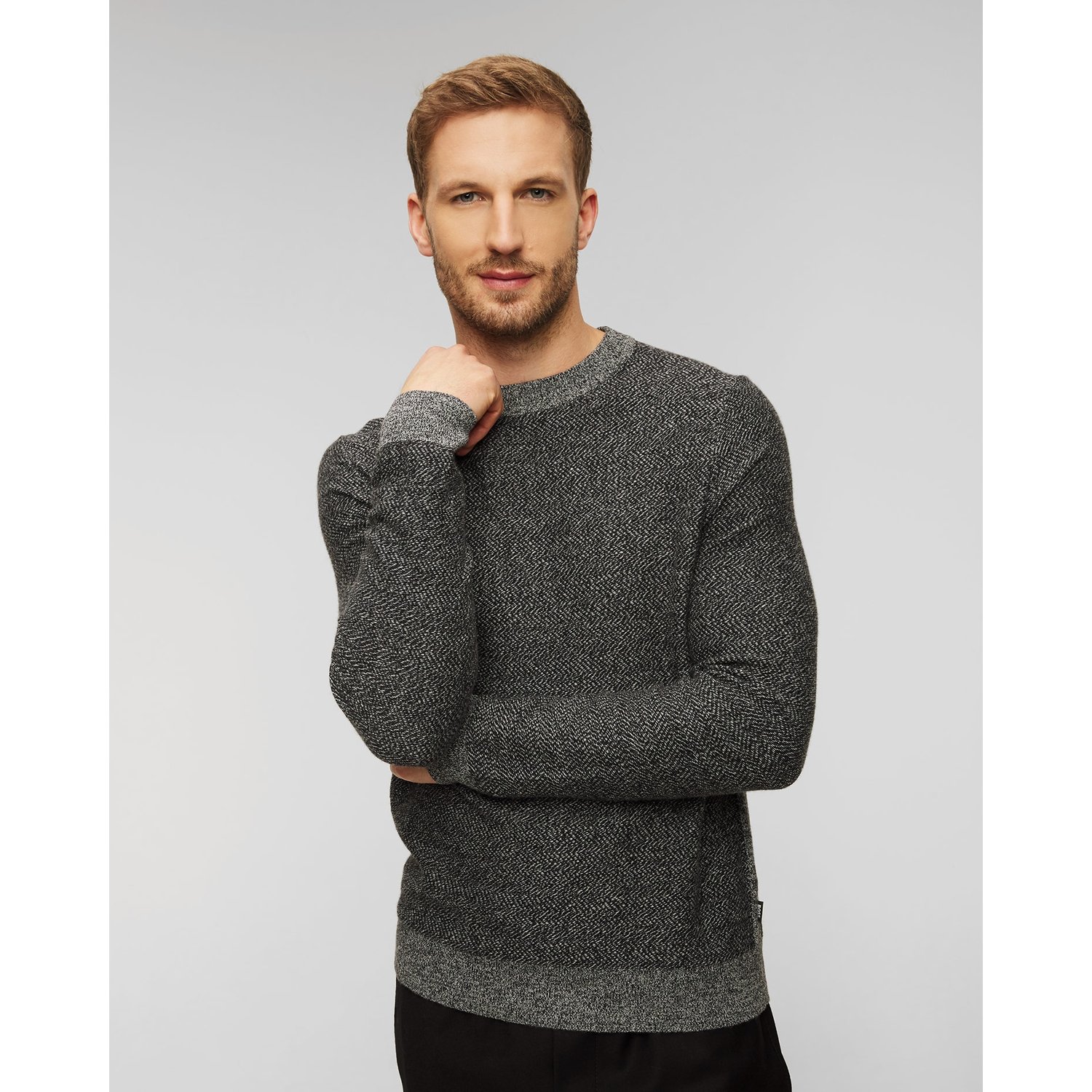 Wełniany Sweter Męski Hugo Boss Marameo