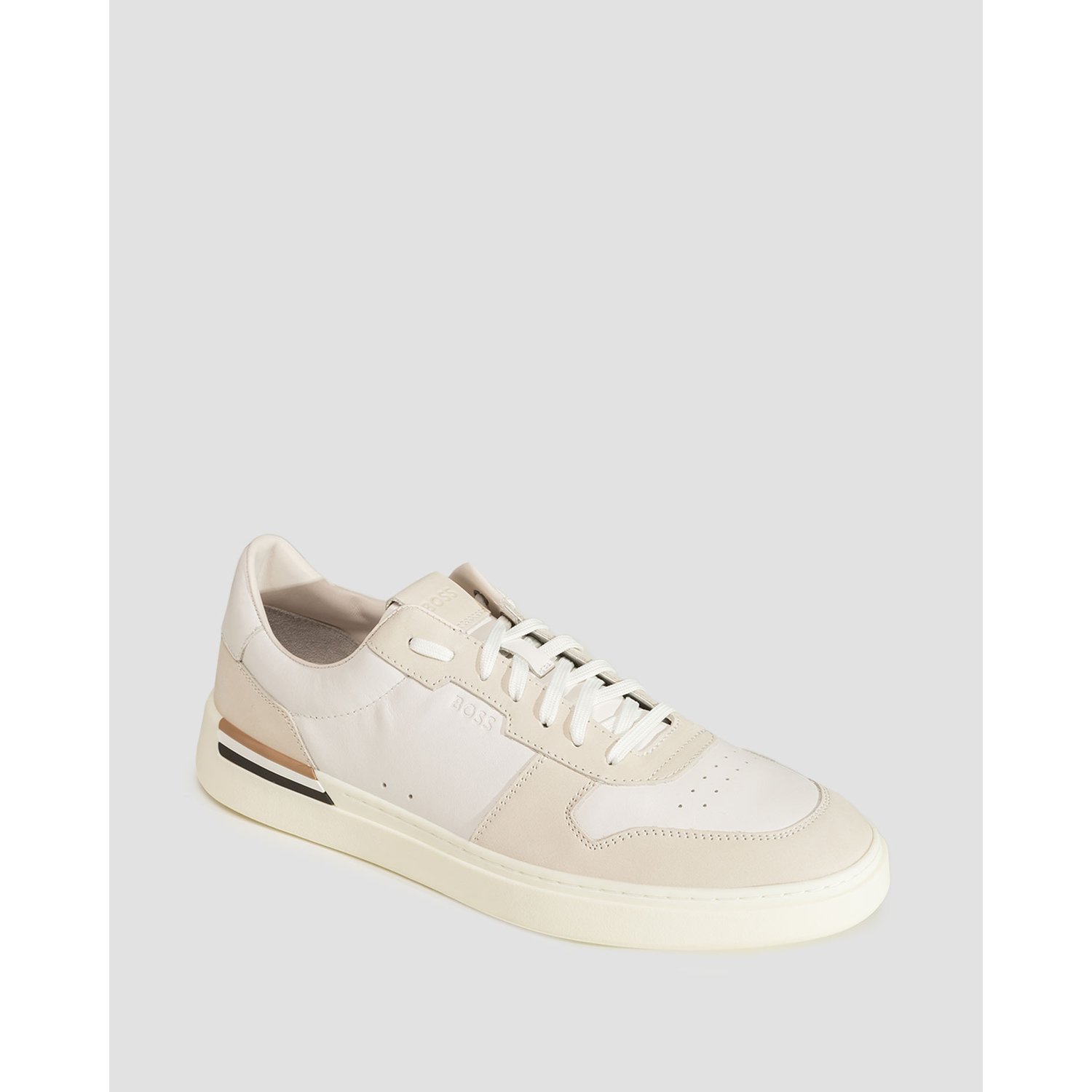 Sneakersy Męskie Hugo Boss Clint Tenn Nult Białe