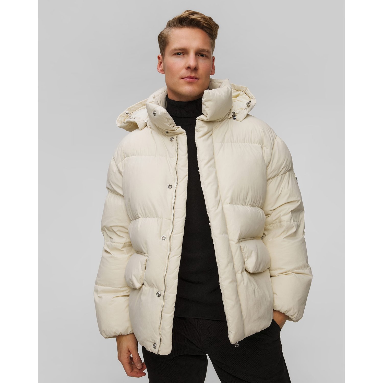 Hydrofobowa Kurtka Puchowa Męska Hugo Boss C-celvie