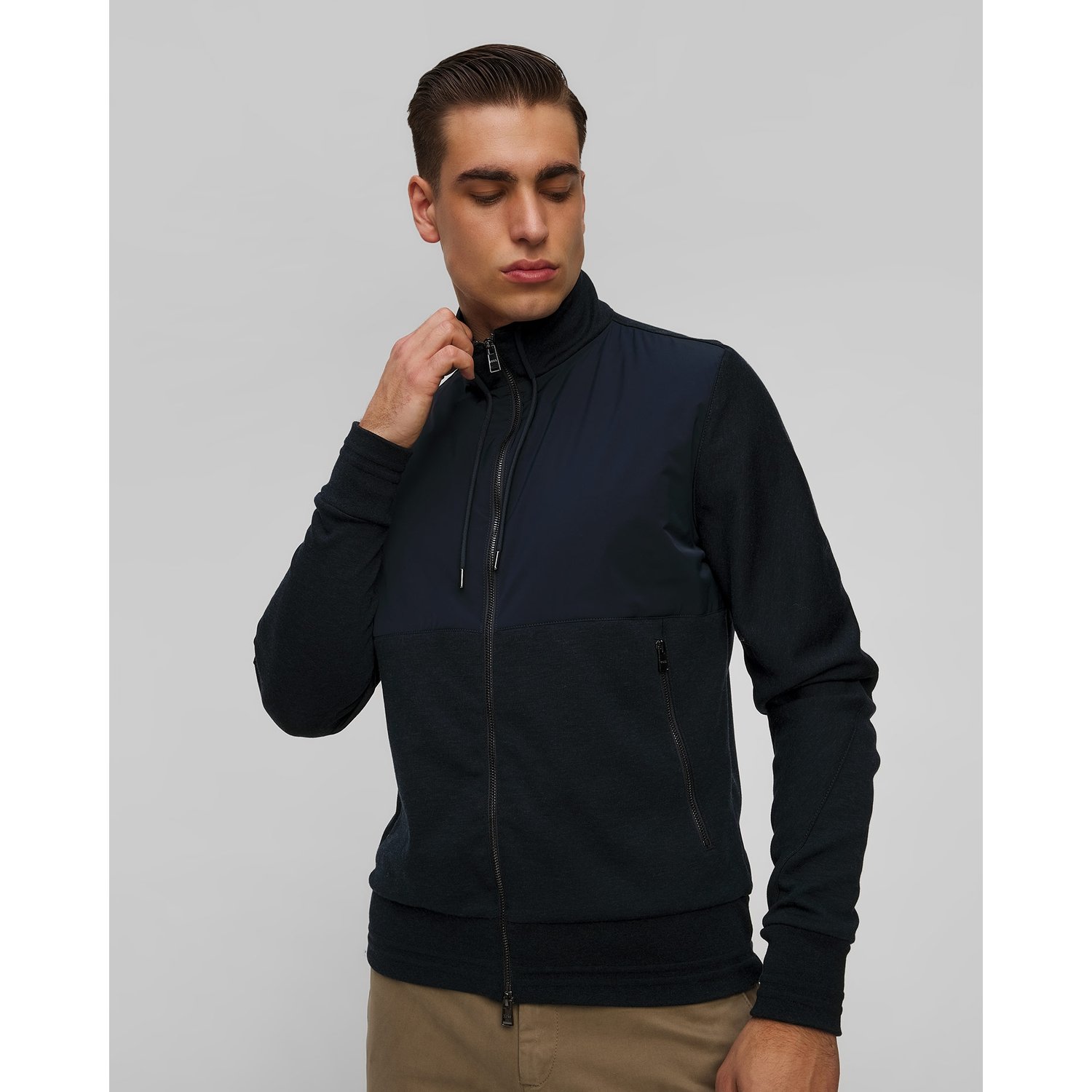 Granatowa Bluza Męska Hugo Boss P-shepherd