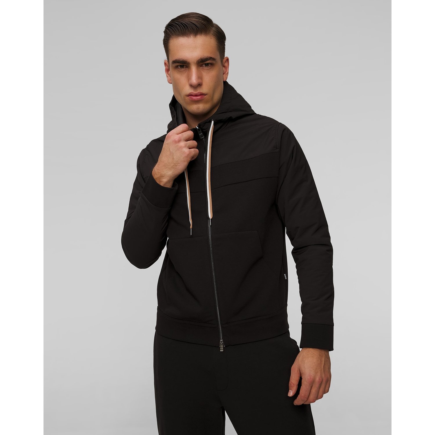 Czarna Bluza Męska Hugo Boss C-seeger