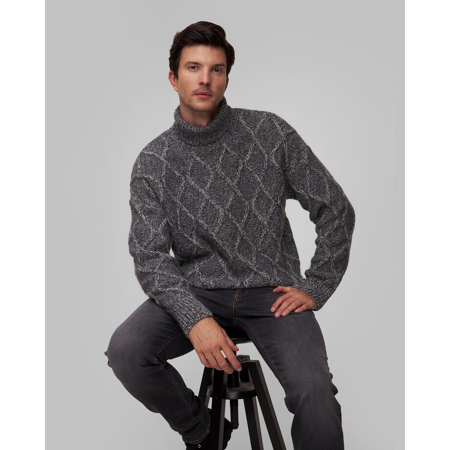 Sweter Męski Z Wełną I Kaszmirem Hugo Boss C-estupendo