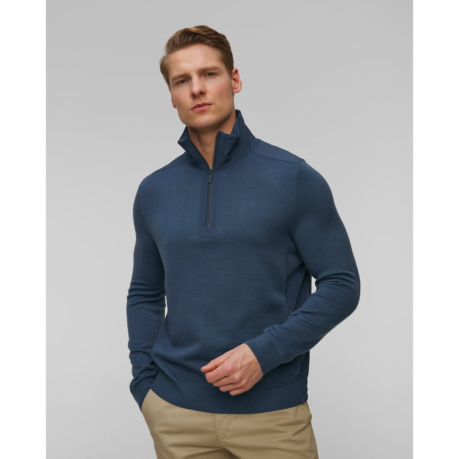 Sweter Wełniany Męski Hugo Boss P-bart