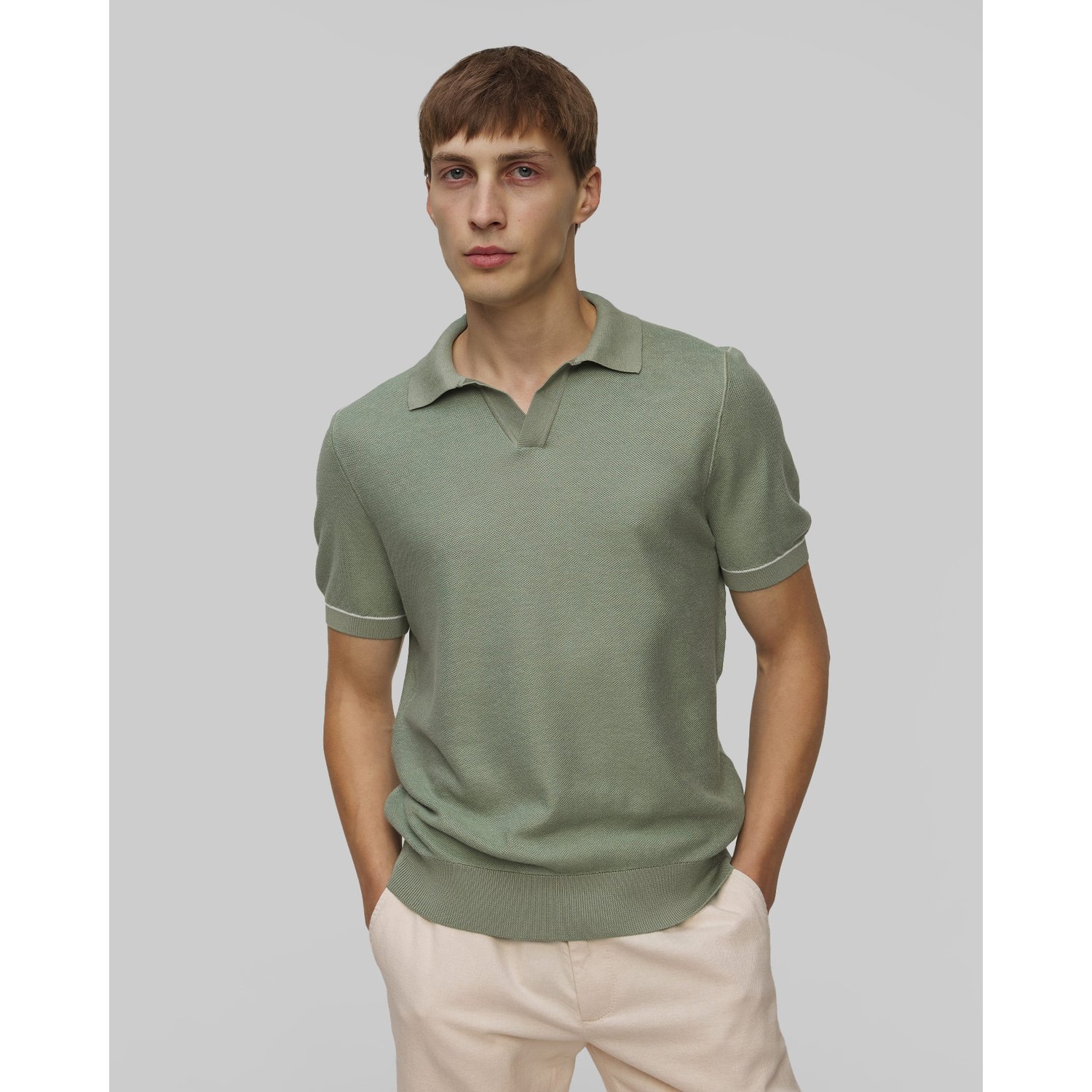 Dzianinowe Polo Hugo Boss H-jianluca