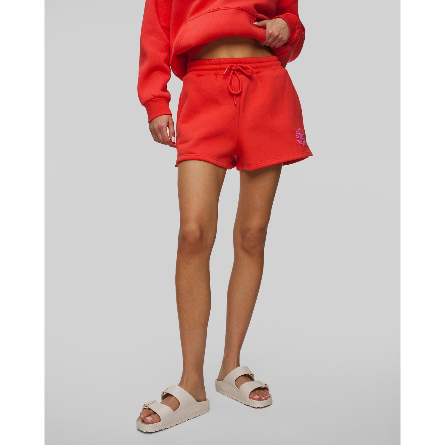 Czerwone Szorty Dresowe Damskie Rip Curl Icons Of Surf Short